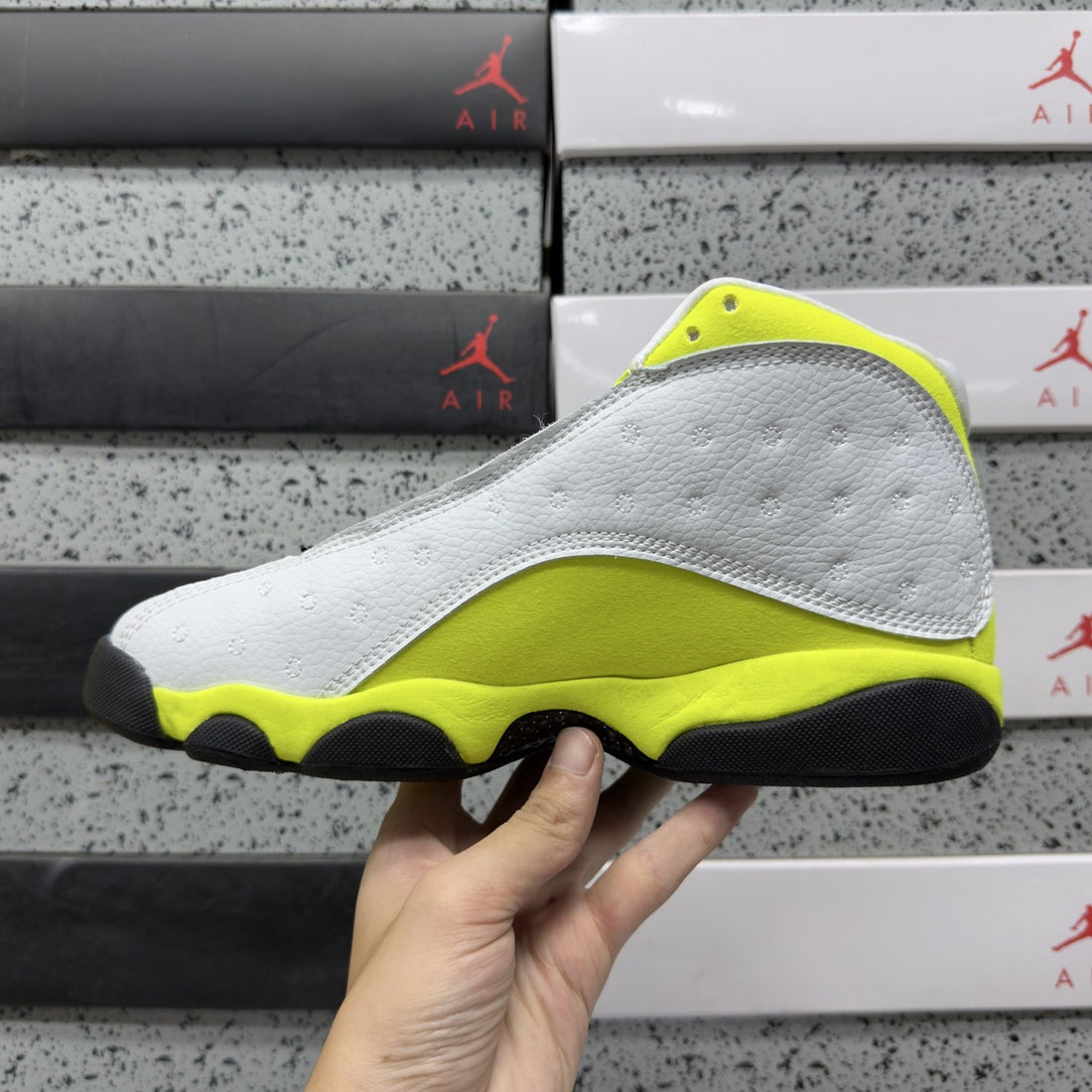 Air Jordan 13 Volt White