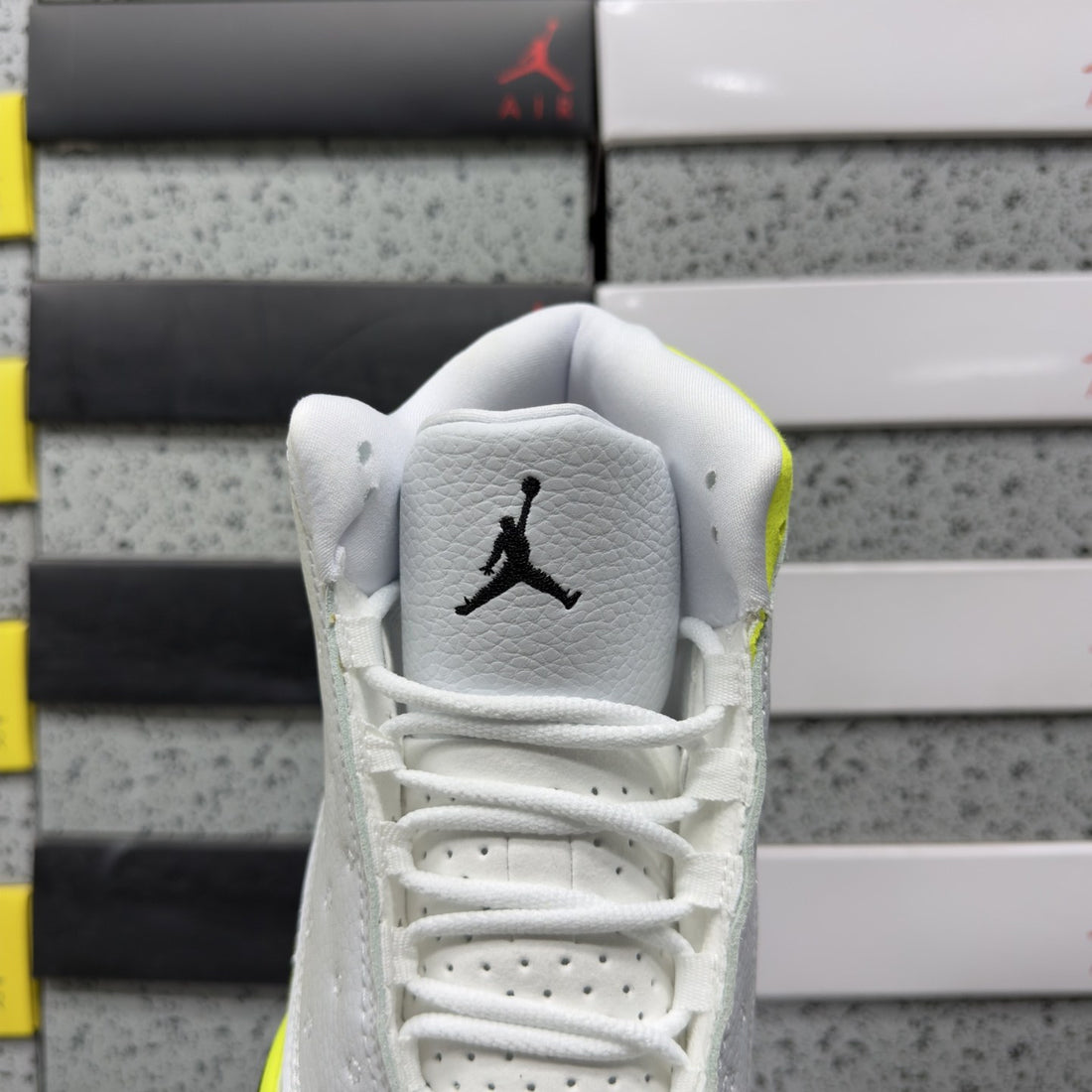 Air Jordan 13 Volt White