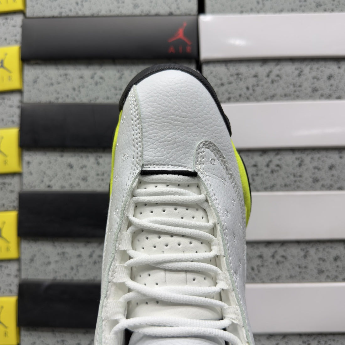 Air Jordan 13 Volt White