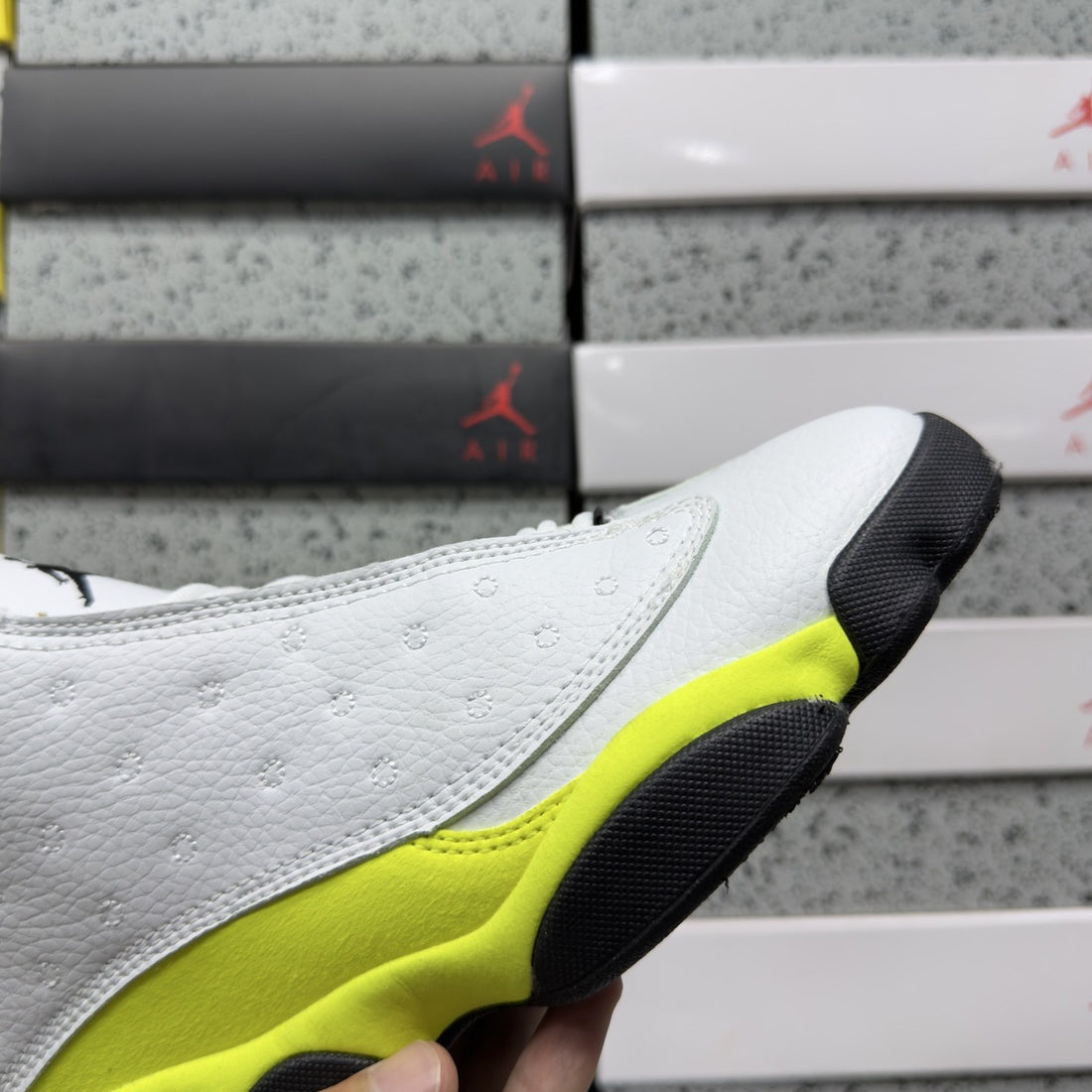 Air Jordan 13 Volt White