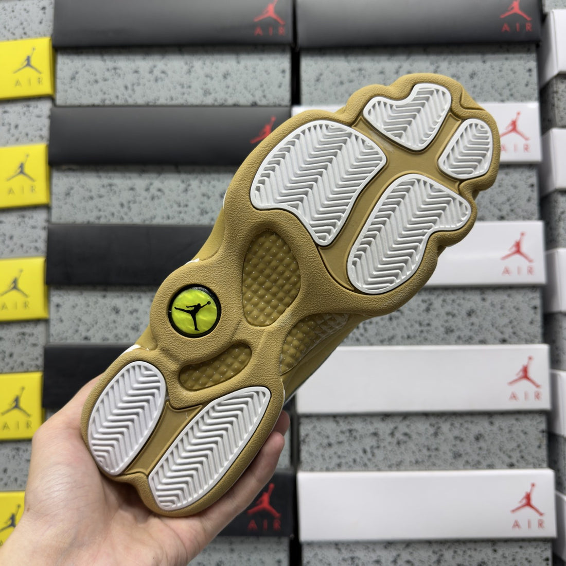 Air Jordan 13 Wheat Gold