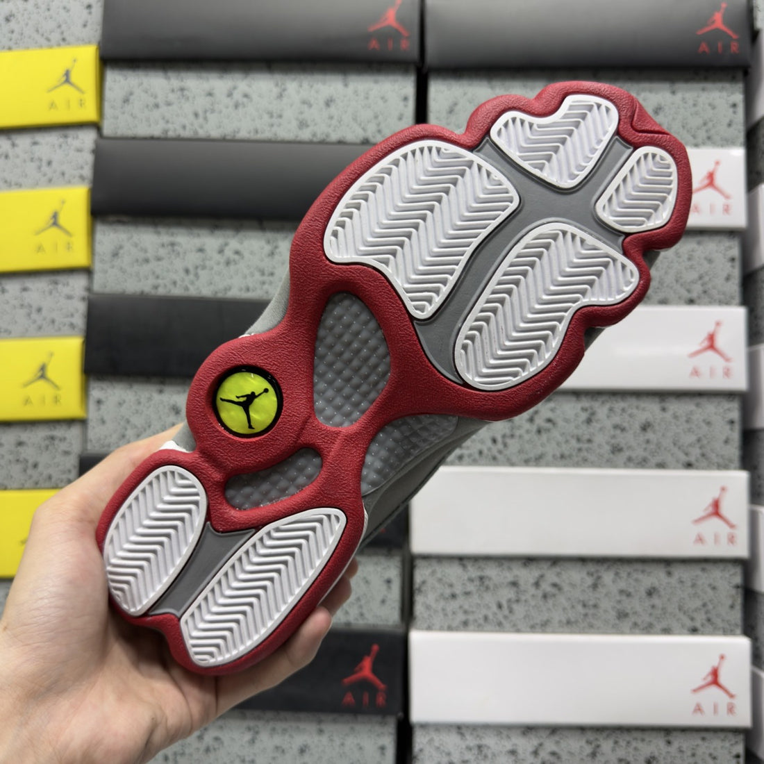 Air Jordan 13 Wolf Grey White