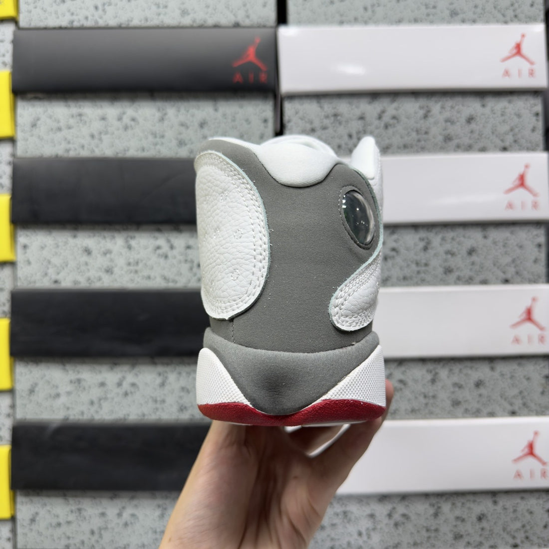 Air Jordan 13 Wolf Grey White