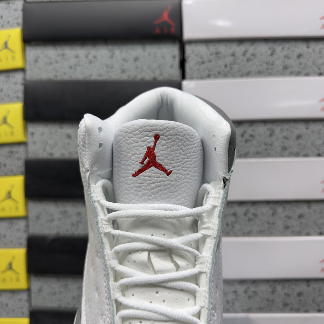 Air Jordan 13 Wolf Grey White