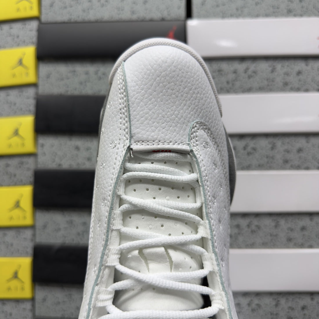 Air Jordan 13 Wolf Grey White