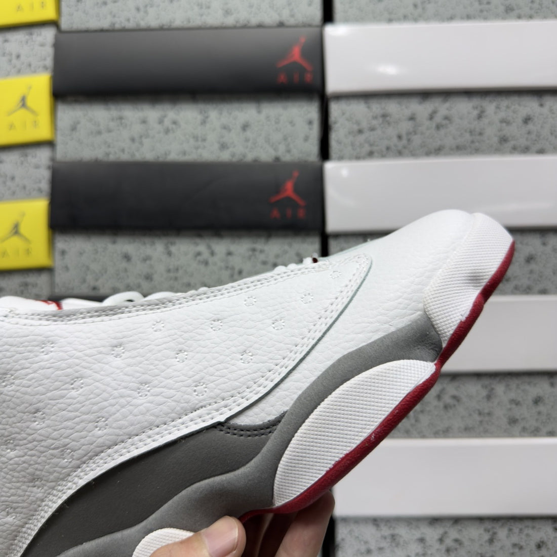 Air Jordan 13 Wolf Grey White