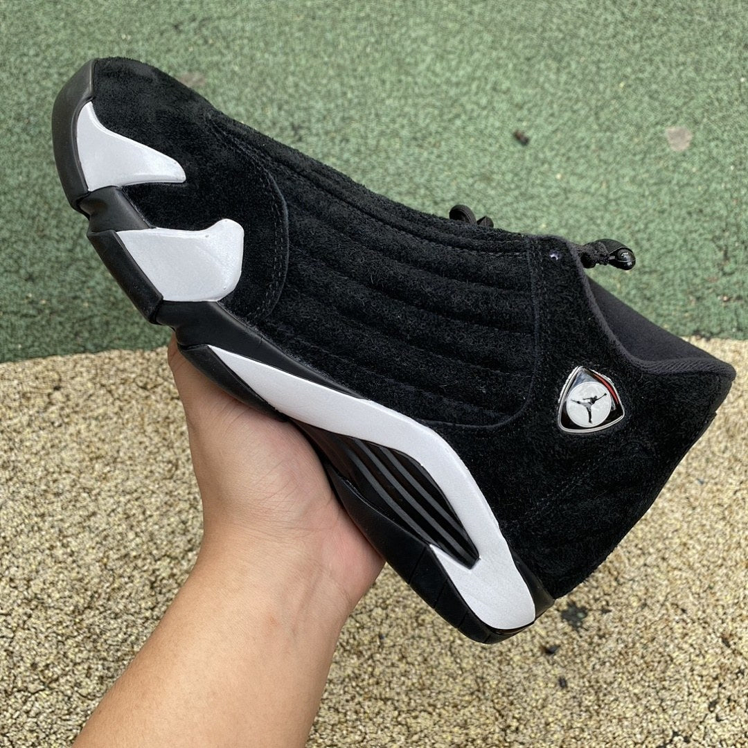 Air Jordan 14 Black Suede