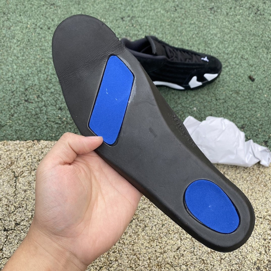 Air Jordan 14 Black Suede