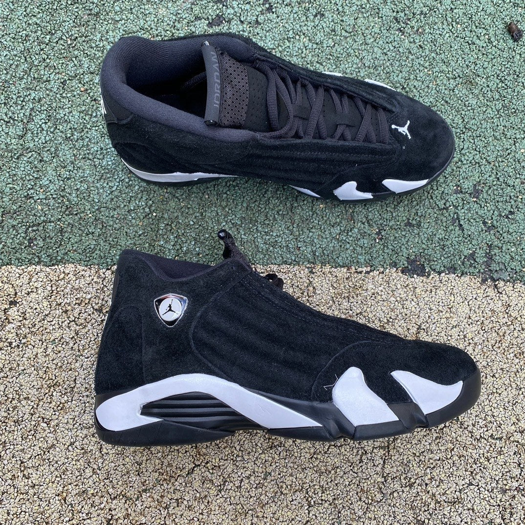 Air Jordan 14 Black Suede