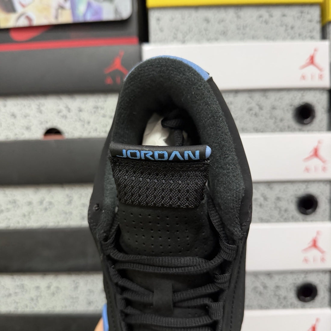 Air Jordan 14 Black University Blue