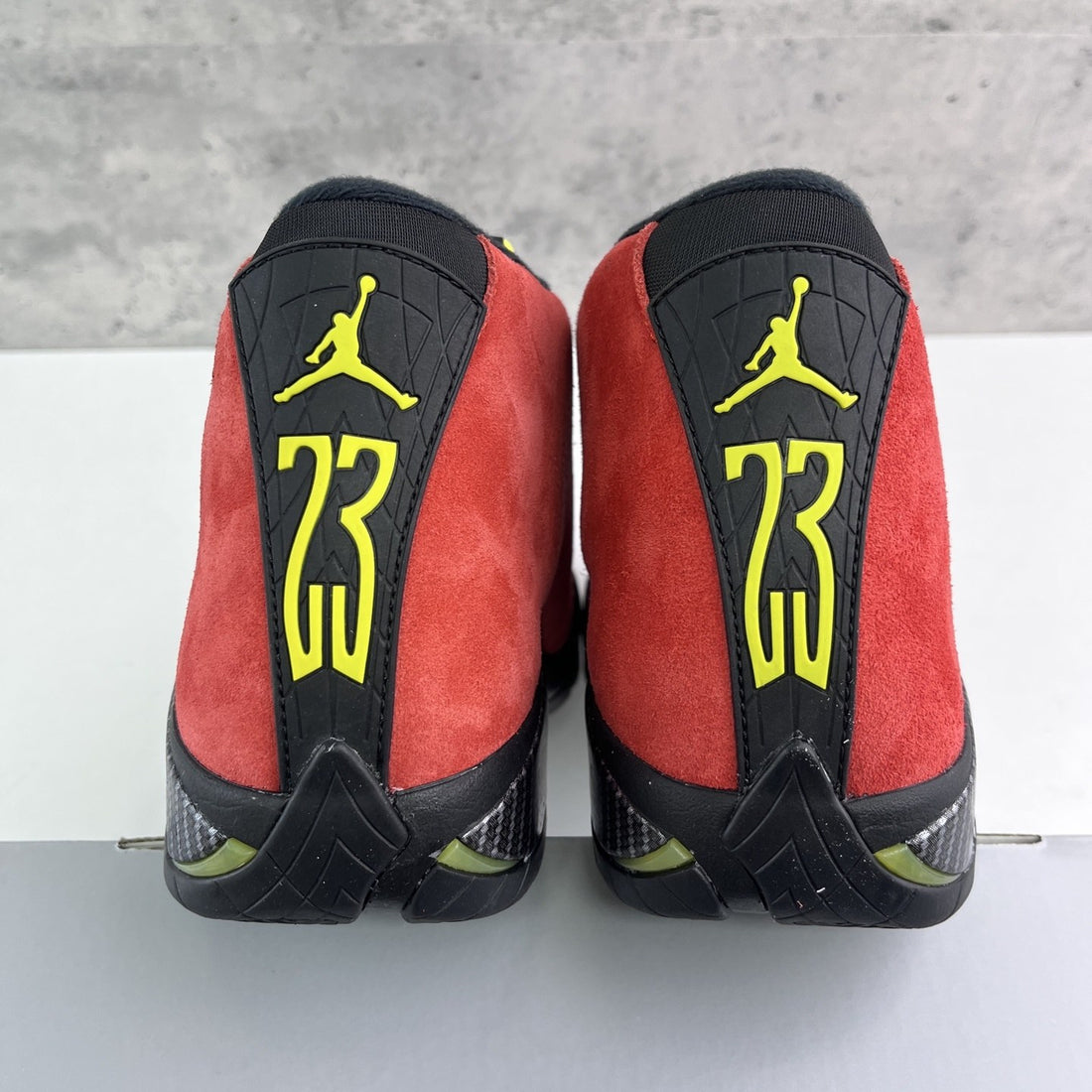 Air Jordan 14 Ferrari Red Suede