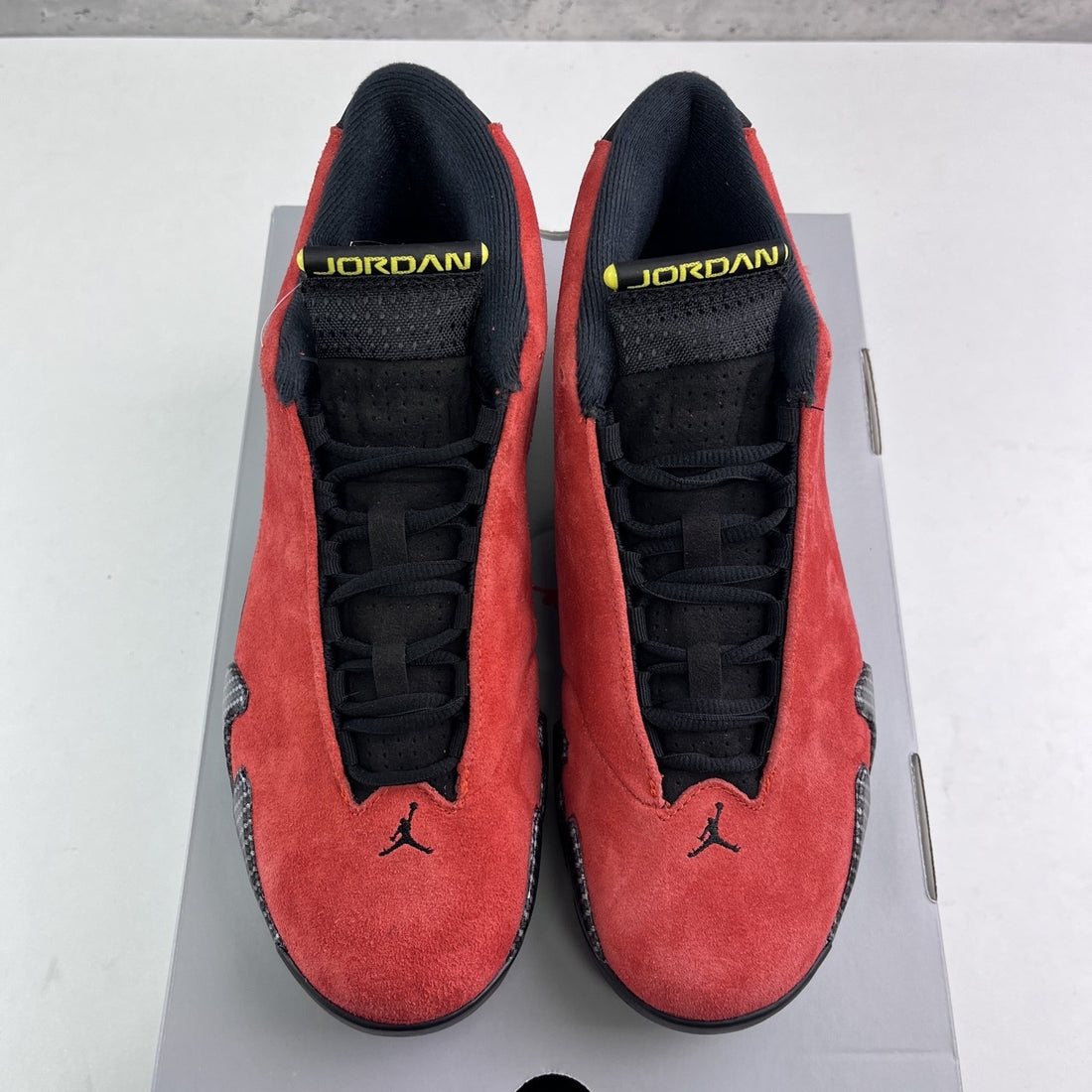 Air Jordan 14 Ferrari Red Suede