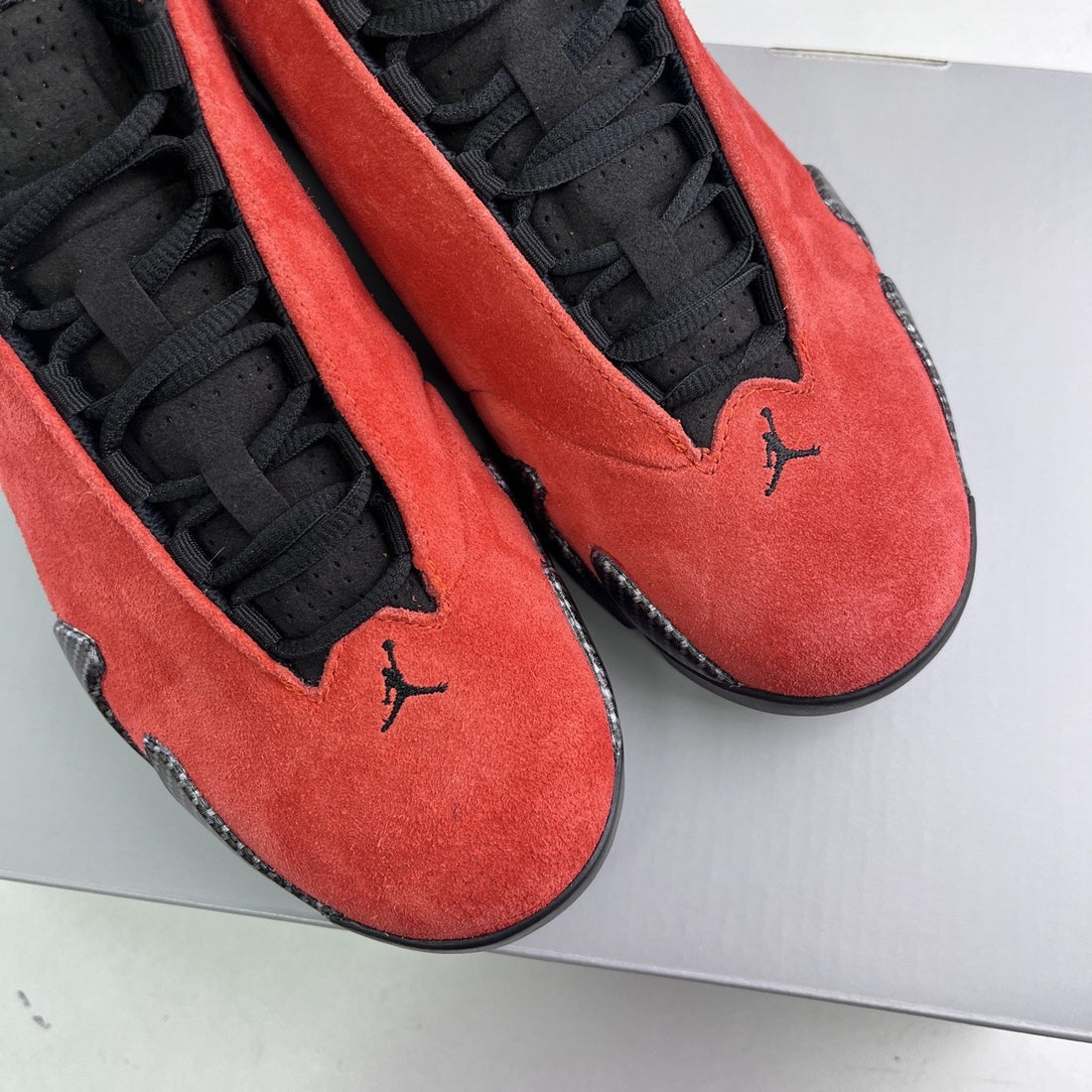 Air Jordan 14 Ferrari Red Suede