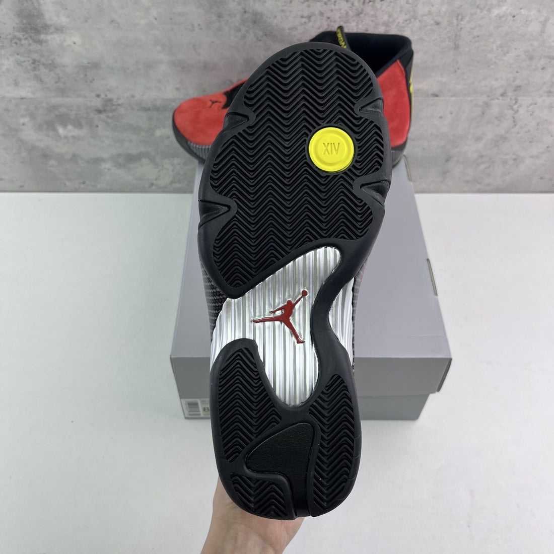 Air Jordan 14 Ferrari Red Suede