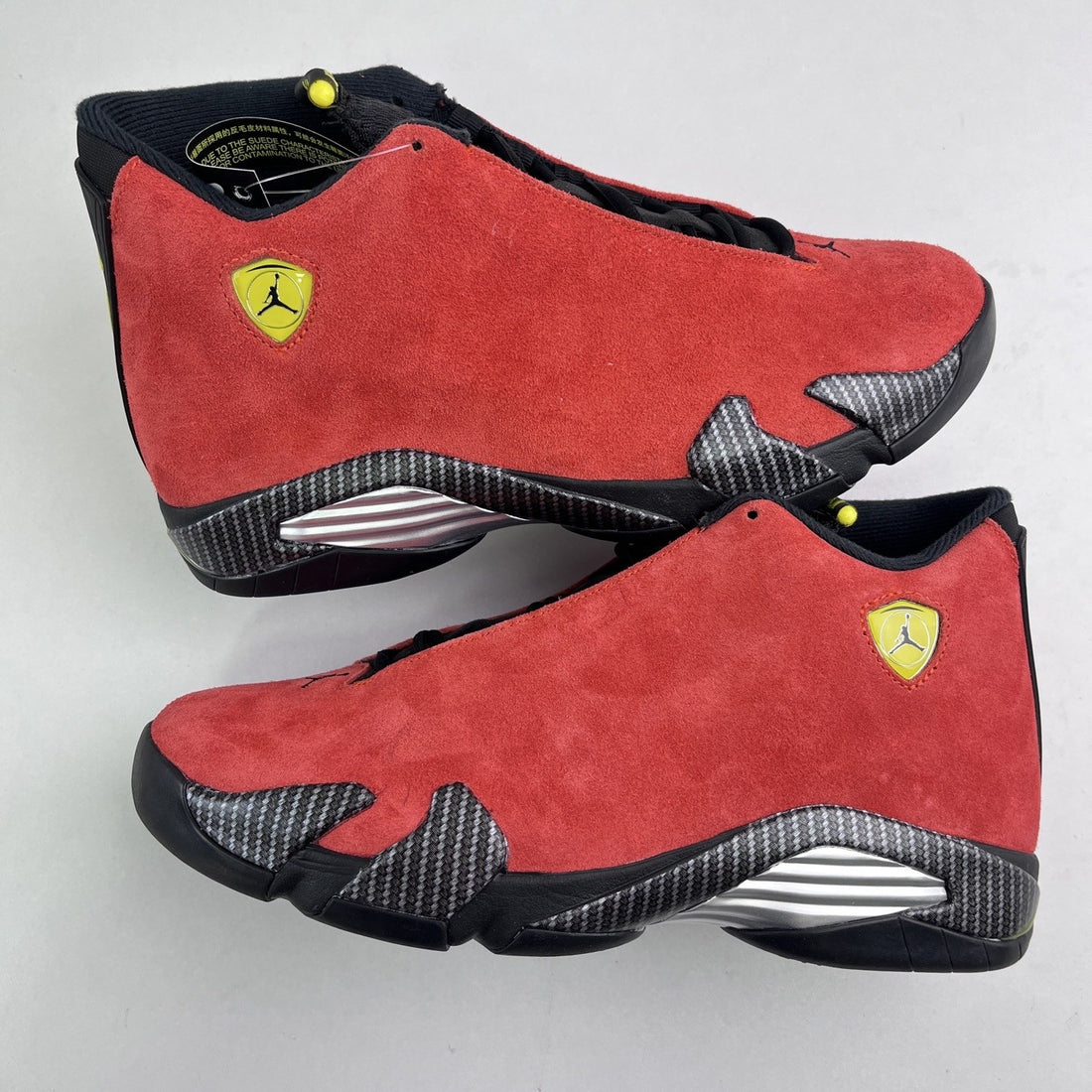 Air Jordan 14 Ferrari Red Suede