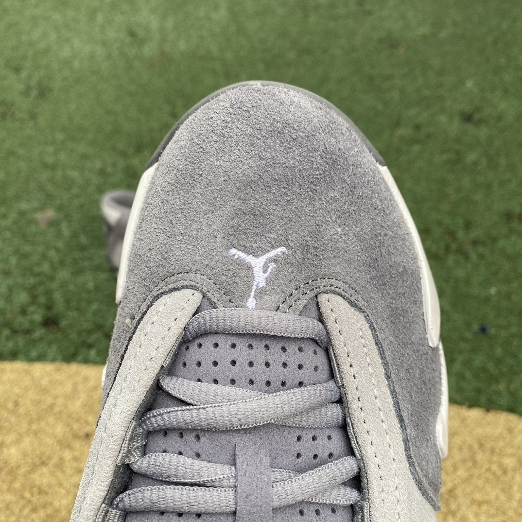 Air Jordan 14 Grey Suede