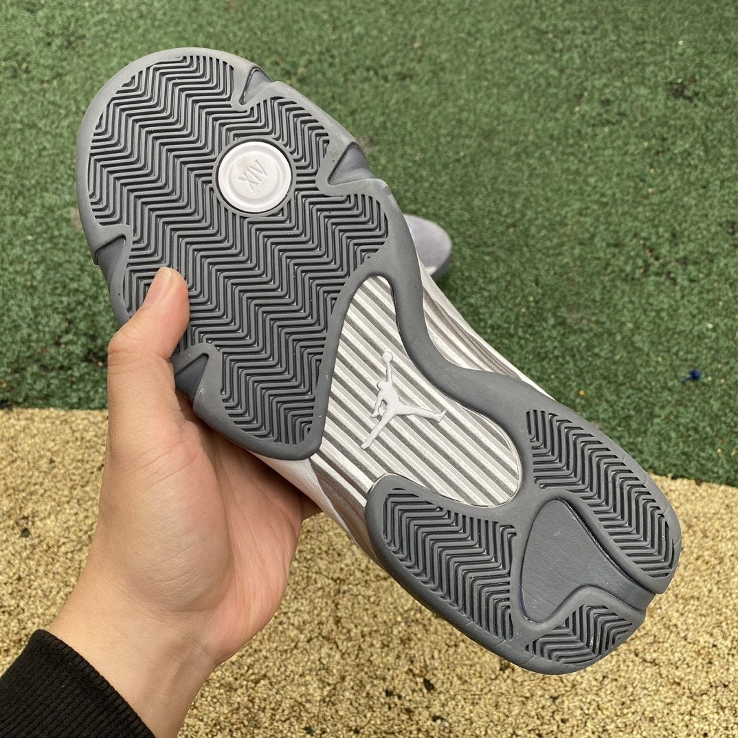 Air Jordan 14 Grey Suede