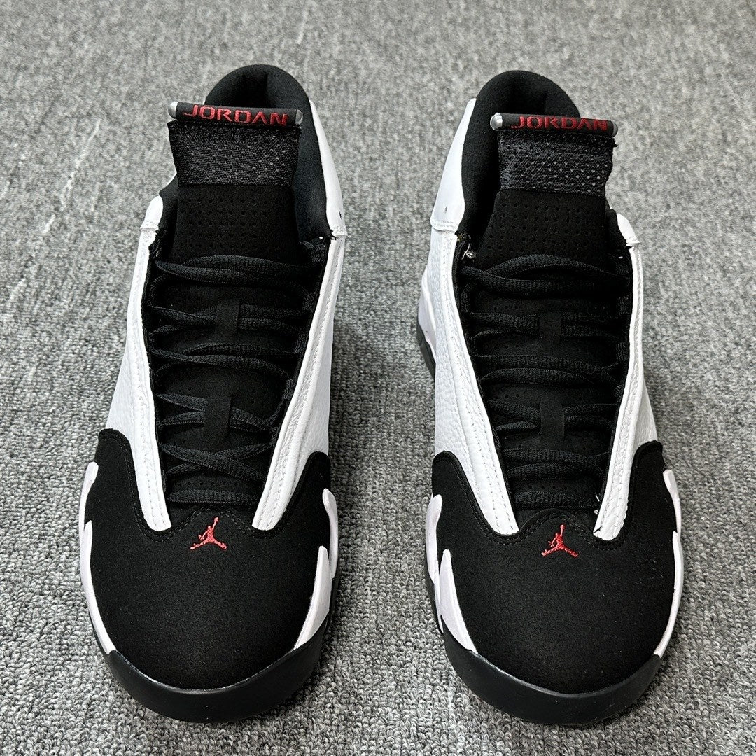 Air Jordan 14 White Black