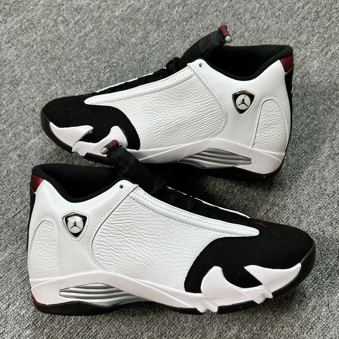 Air Jordan 14 White Black