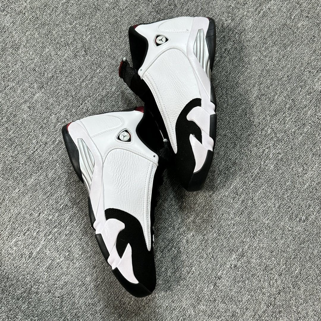 Air Jordan 14 White Black