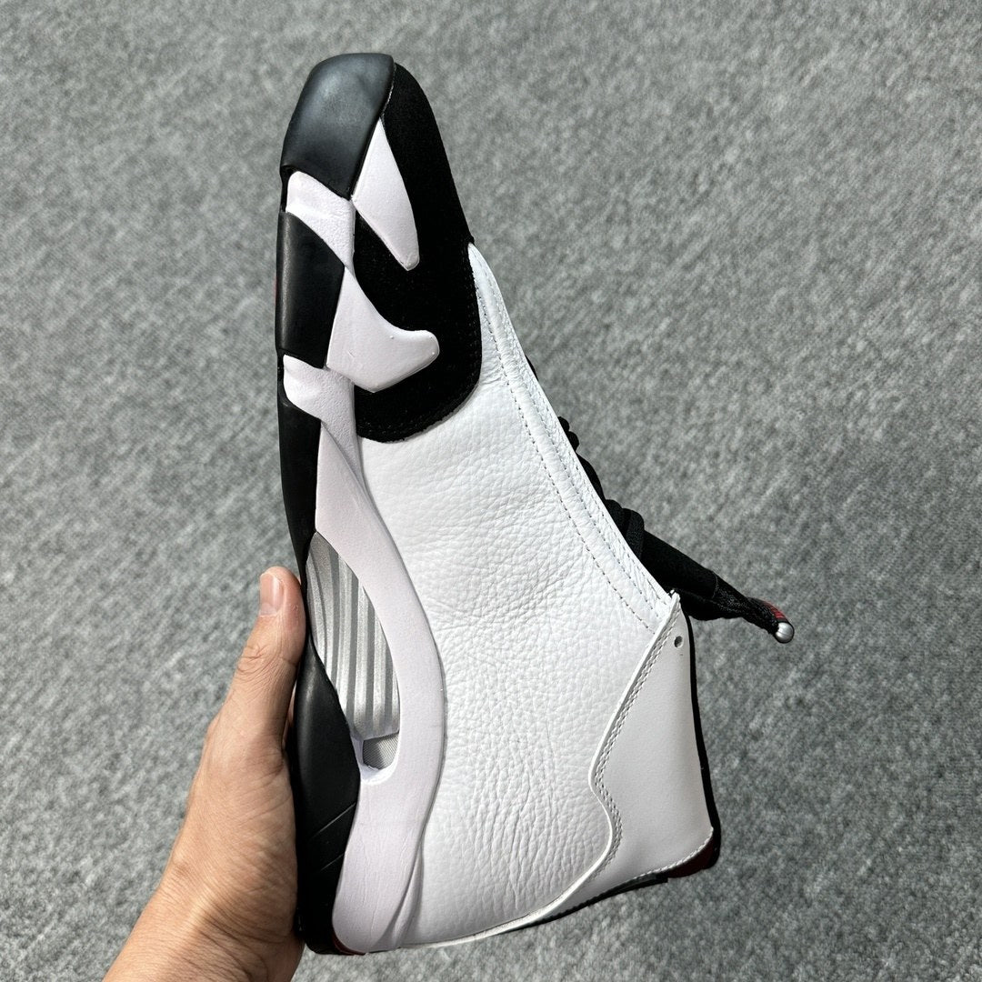 Air Jordan 14 White Black