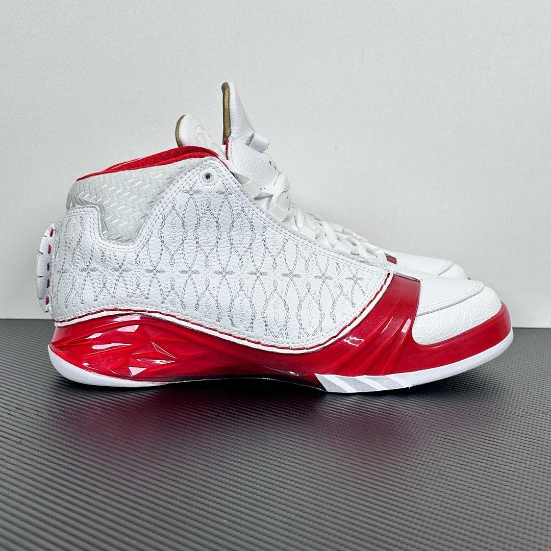 Air Jordan 23 White Varsity Red