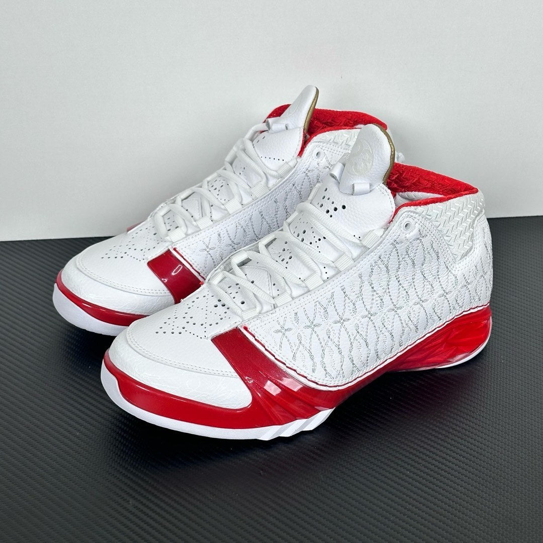 Air Jordan 23 White Varsity Red
