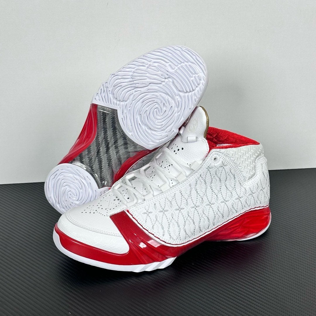 Air Jordan 23 White Varsity Red