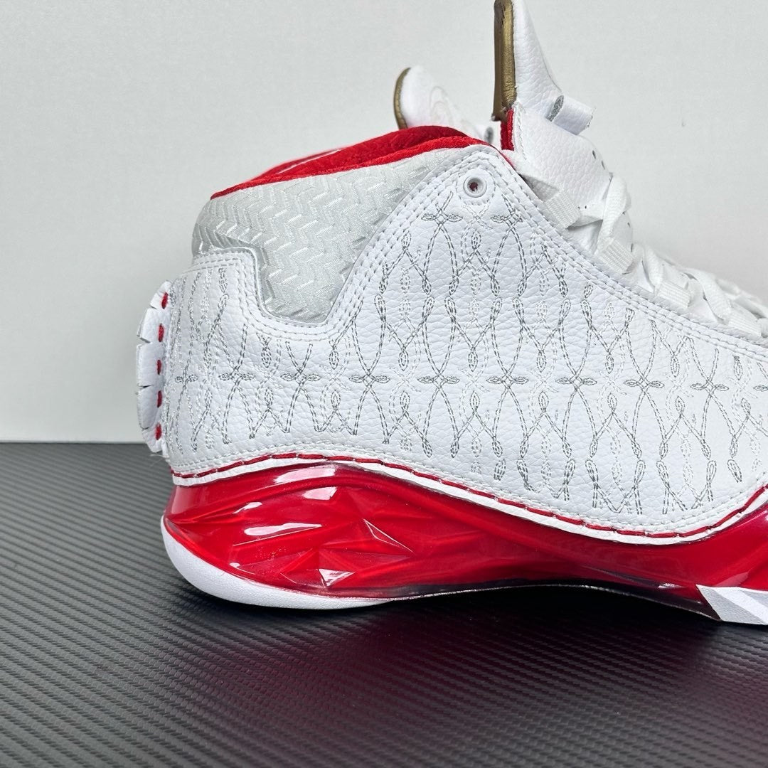 Air Jordan 23 White Varsity Red