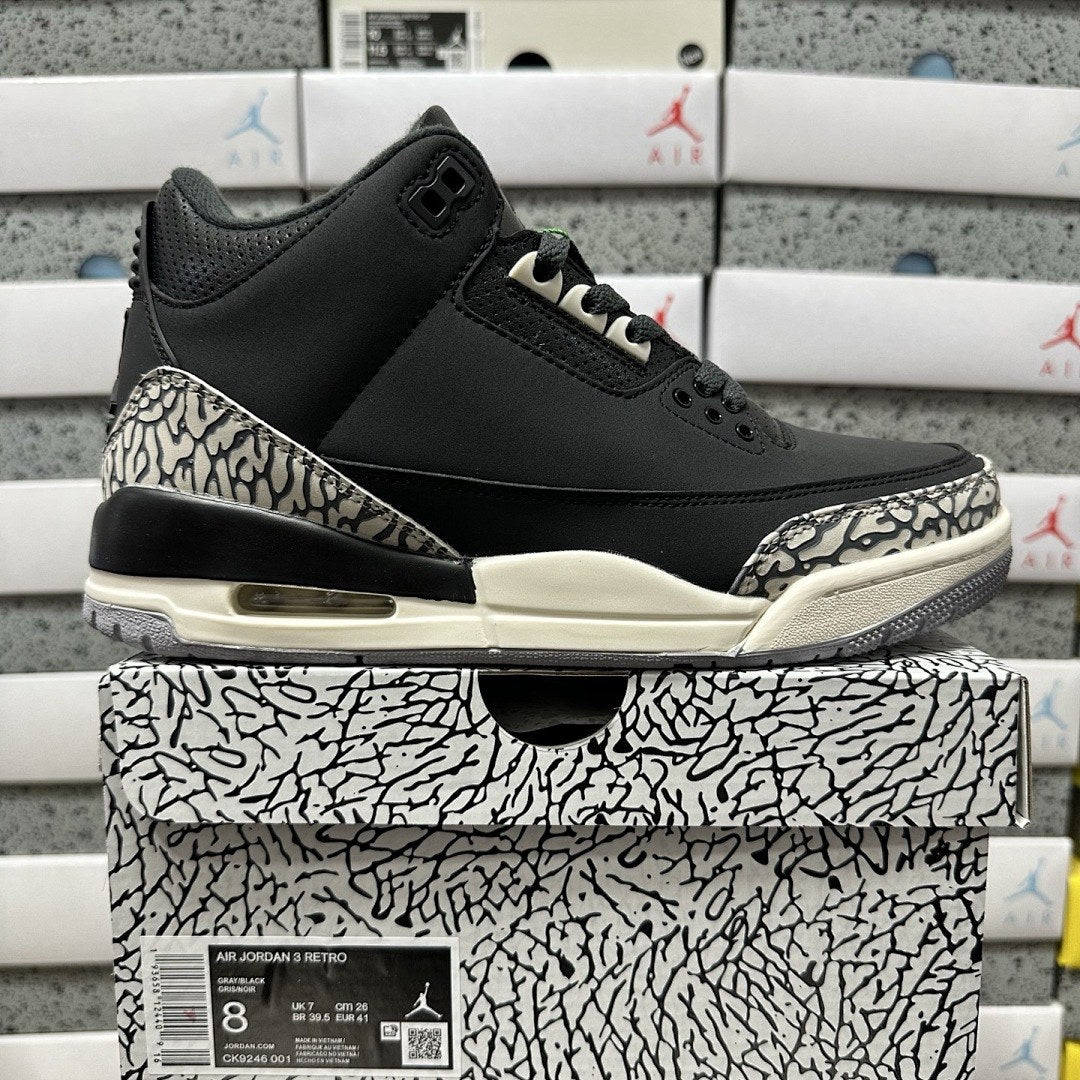 Air Jordan 3 Black Cat Cement