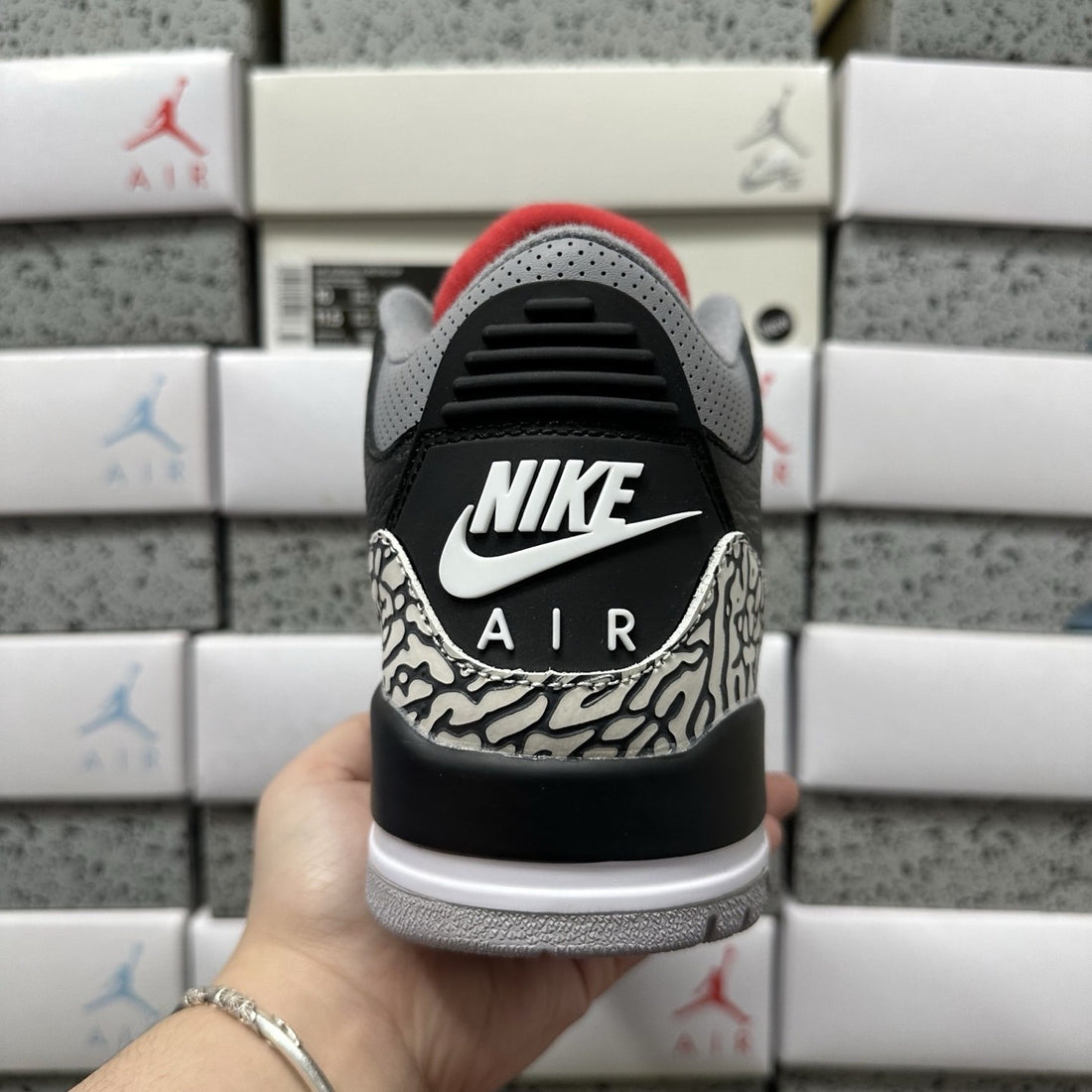 Air Jordan 3 Black Cement Classic
