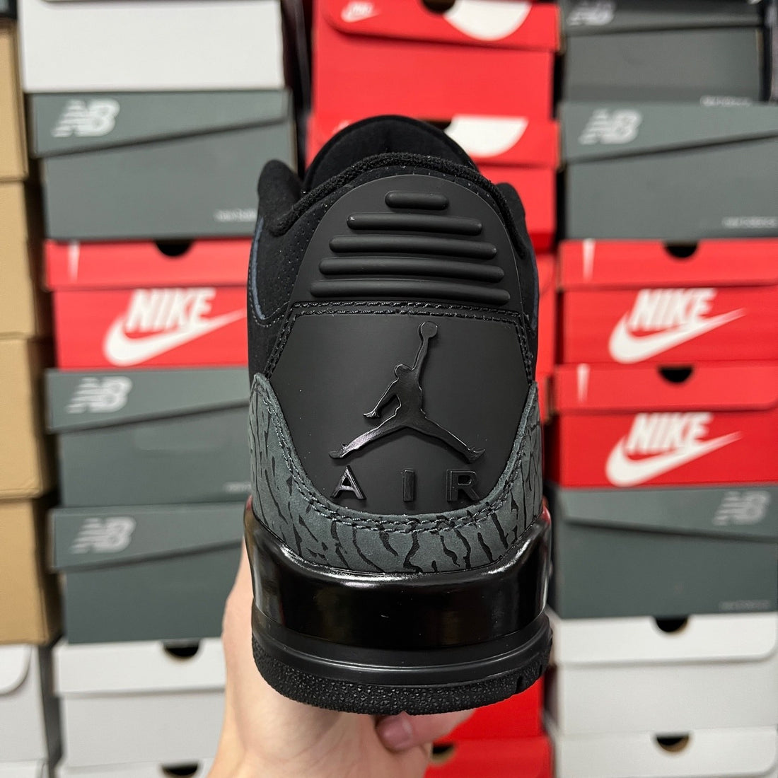 Air Jordan 3 Black Cement Suede