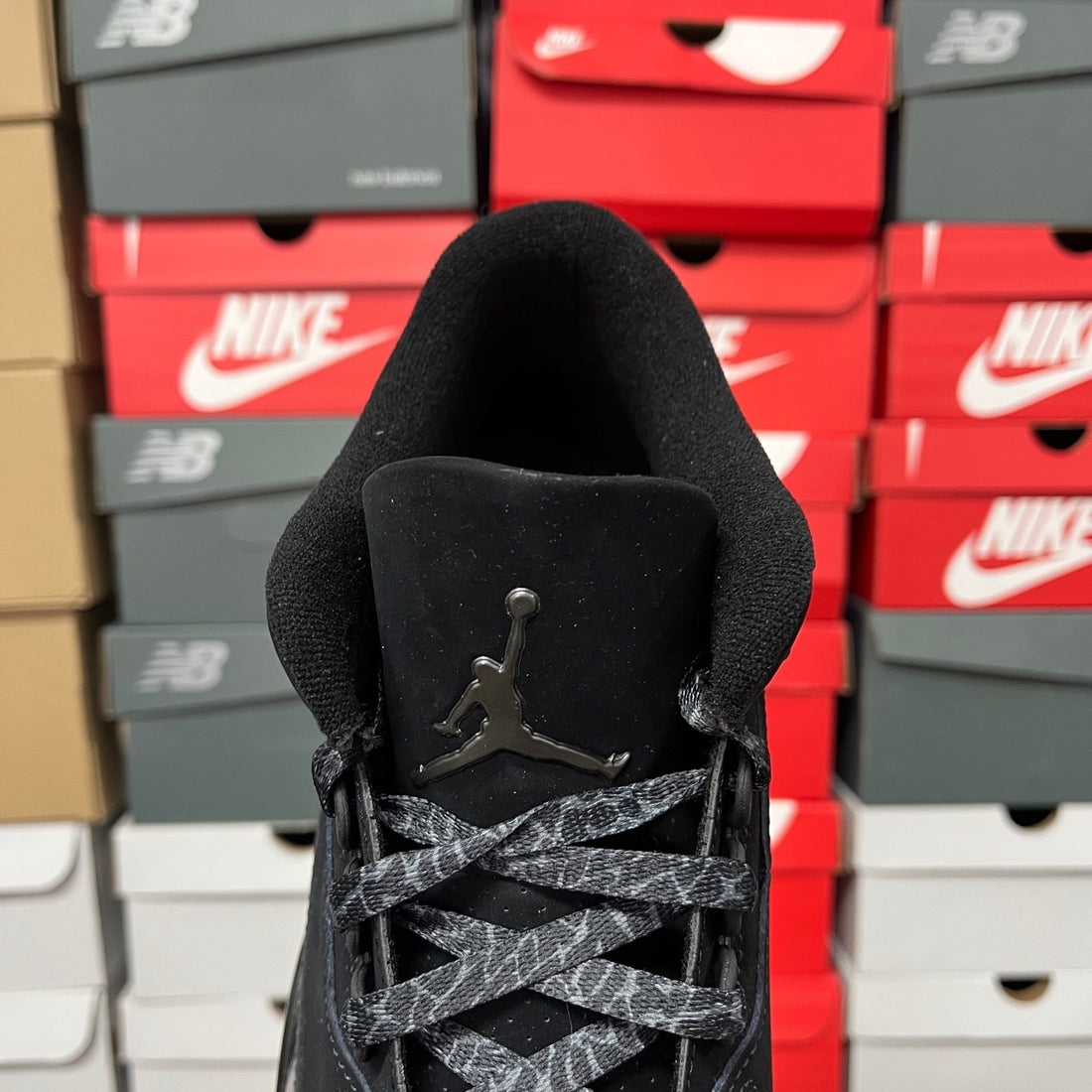 Air Jordan 3 Black Cement Suede