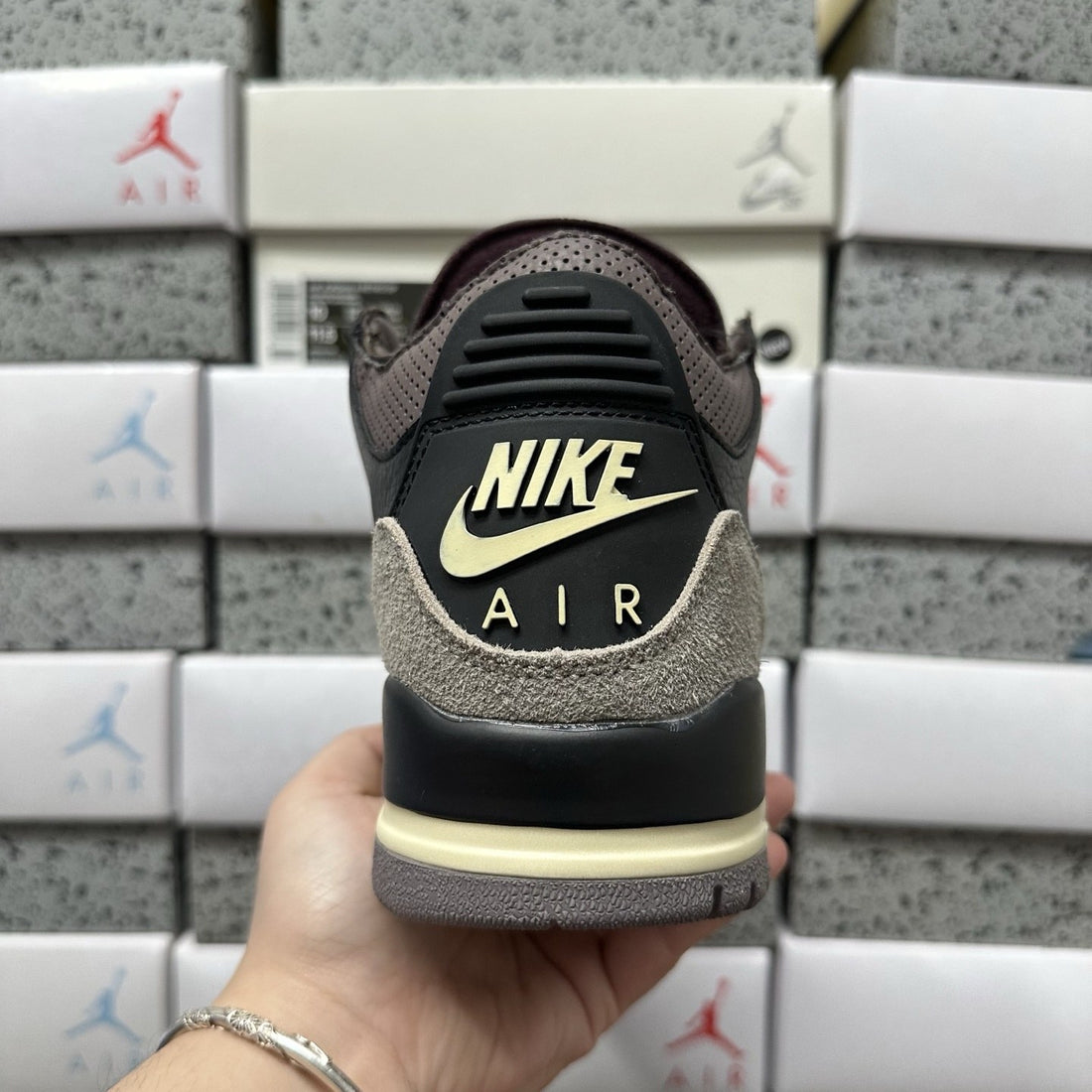 Air Jordan 3 Black Mocha Suede