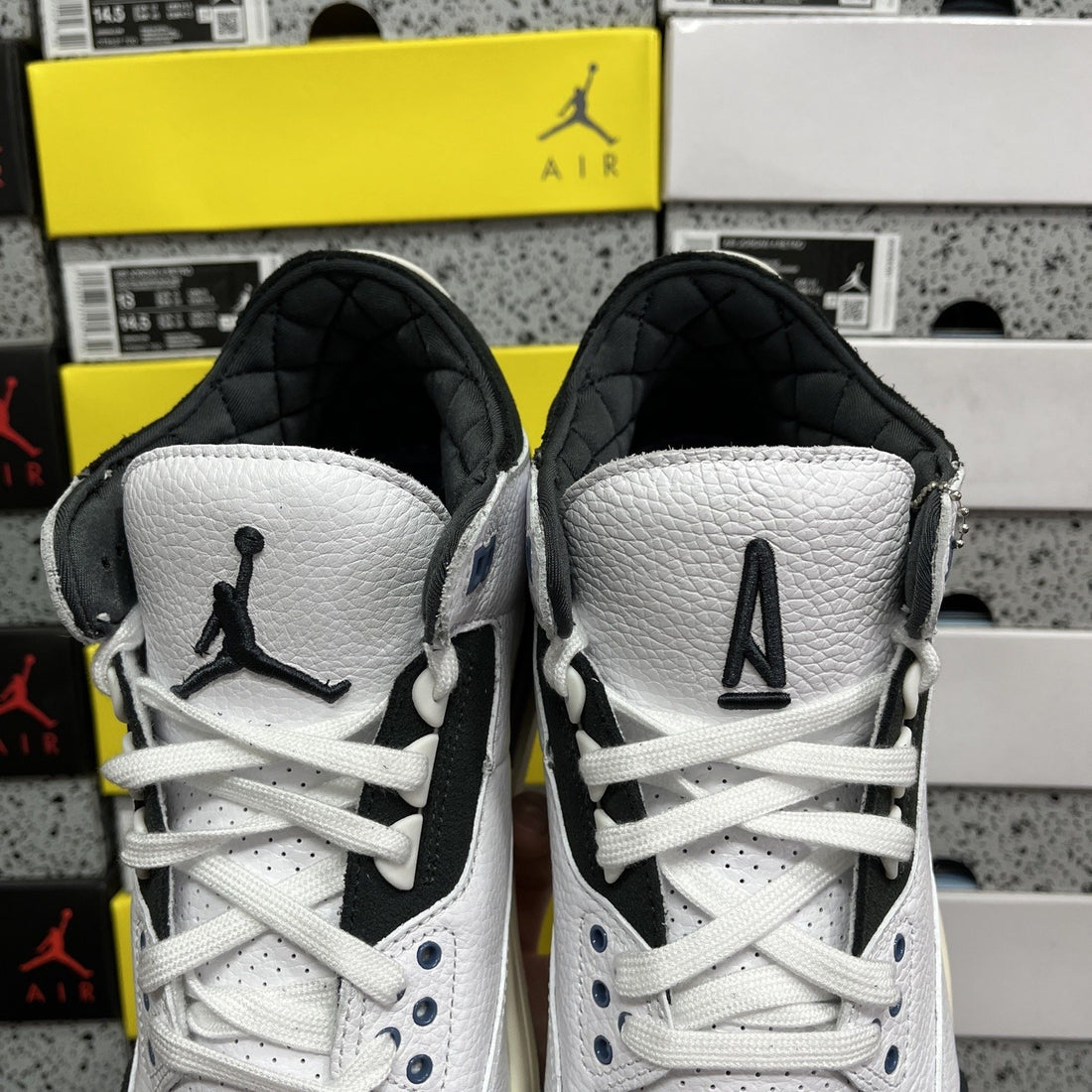 Air Jordan 3 Black Navy White