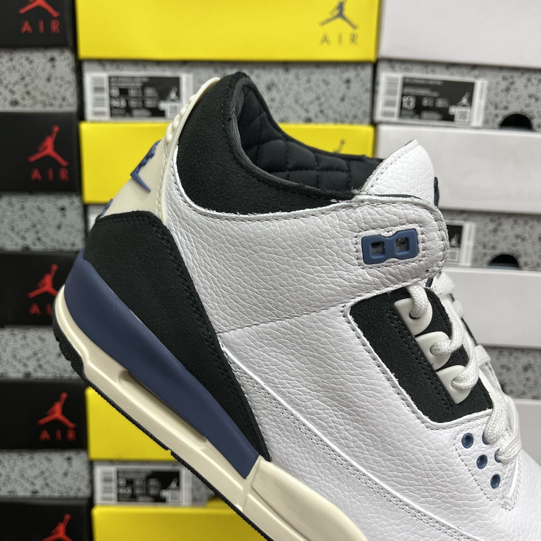 Air Jordan 3 Black Navy White