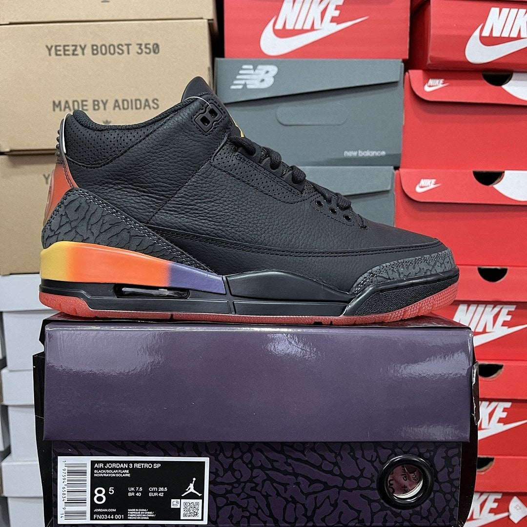 Air Jordan 3 Black Sunset