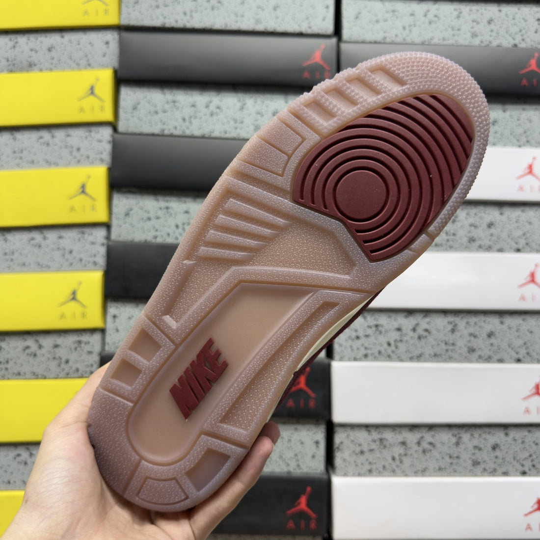 Air Jordan 3 Burgundy Suede