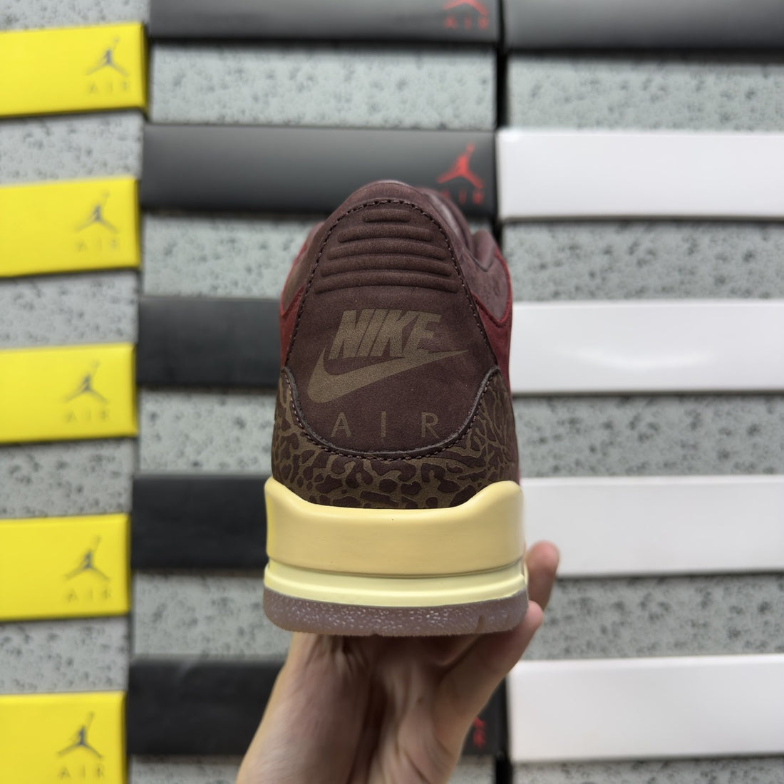 Air Jordan 3 Burgundy Suede