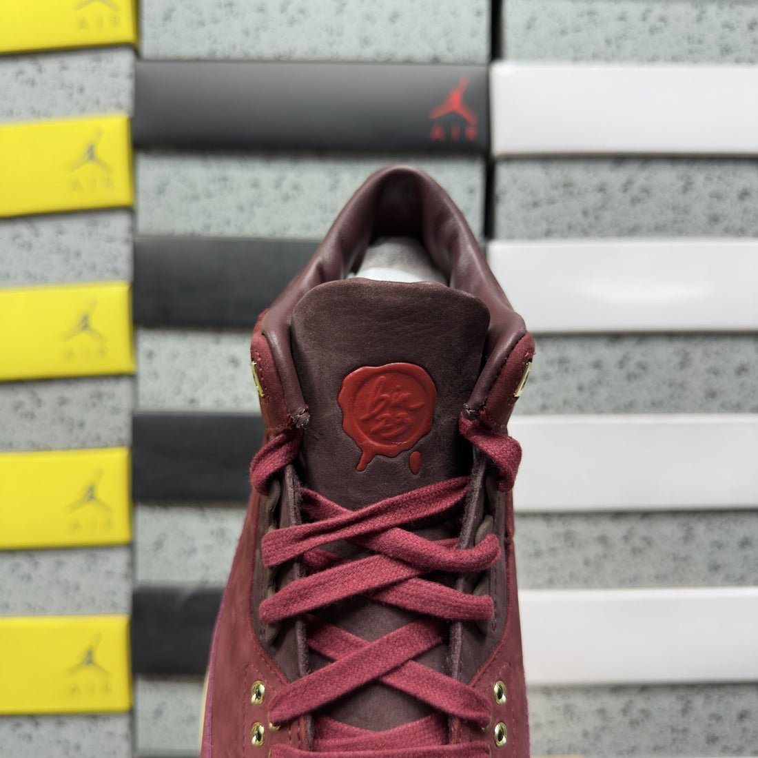 Air Jordan 3 Burgundy Suede
