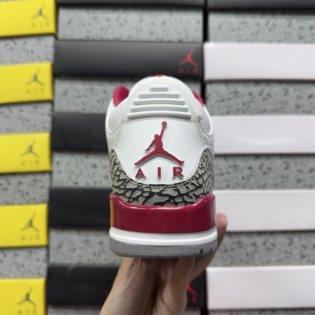 Air Jordan 3 Cardinal Red