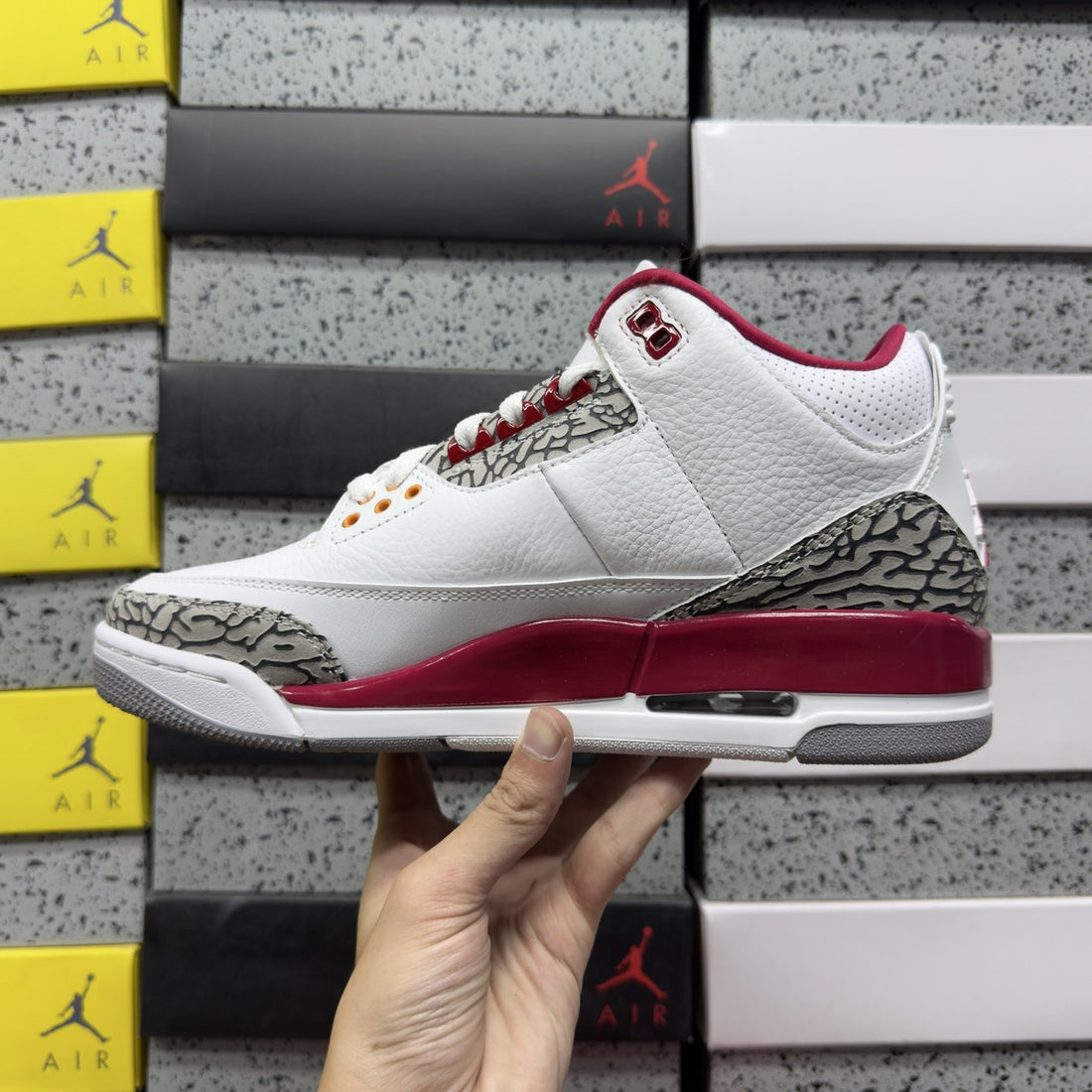 Air Jordan 3 Cardinal Red