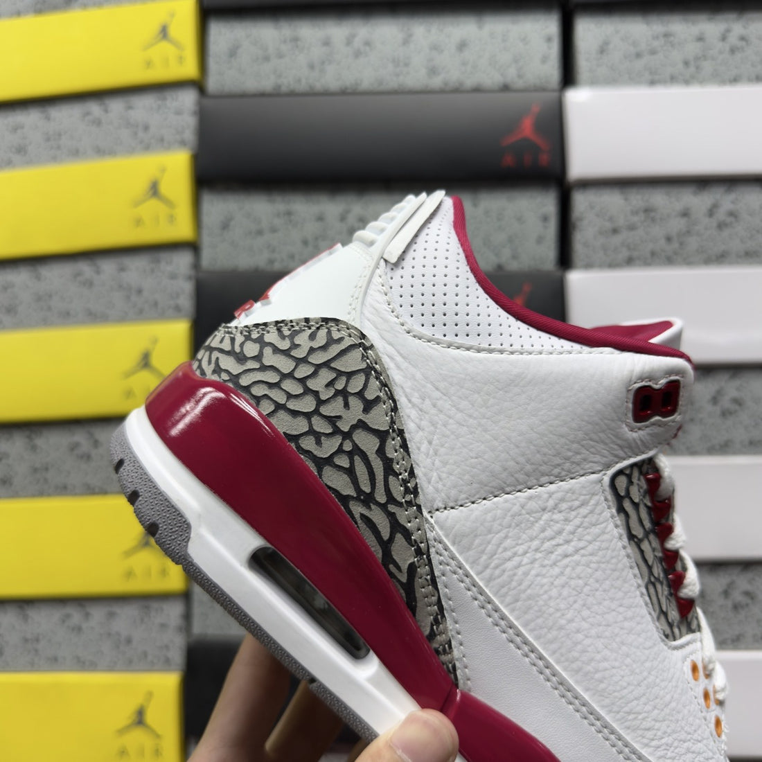 Air Jordan 3 Cardinal Red