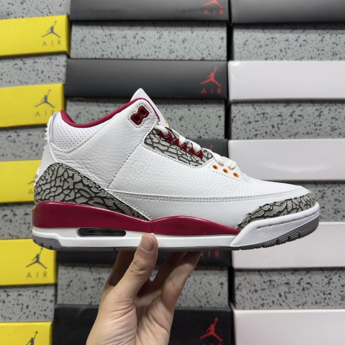 Air Jordan 3 Cardinal Red