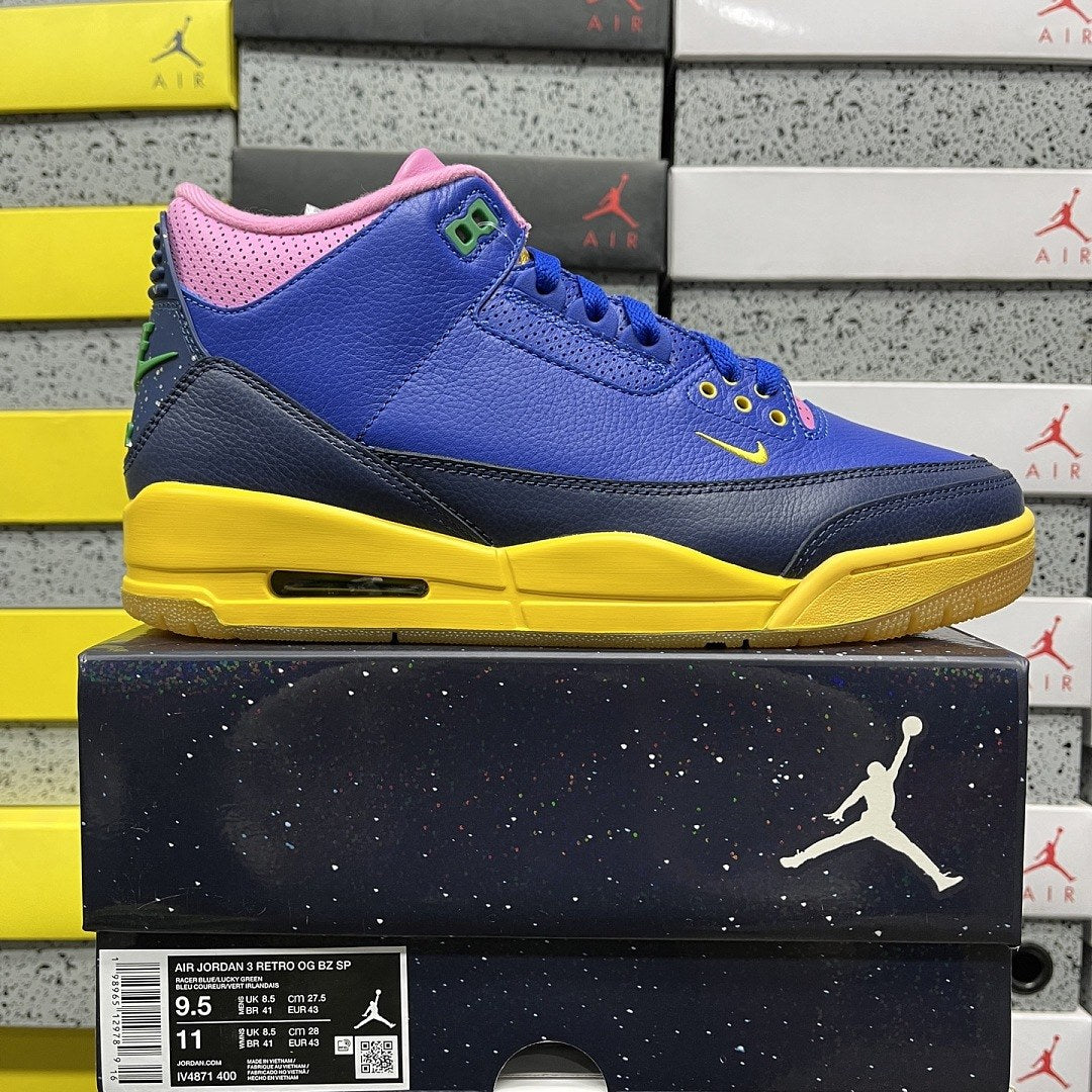 Air Jordan 3 Doernbecher Royal Yellow