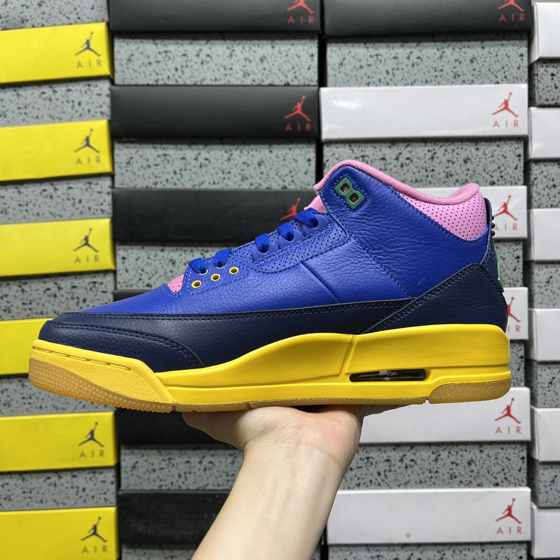 Air Jordan 3 Doernbecher Royal Yellow