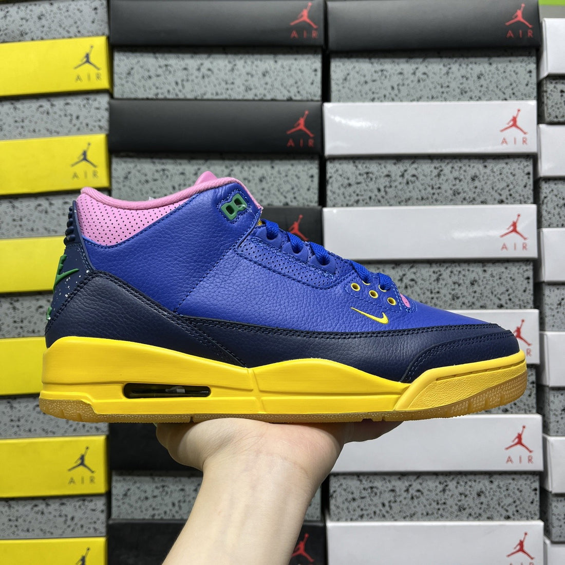 Air Jordan 3 Doernbecher Royal Yellow