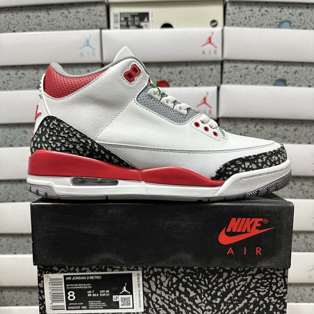 Air Jordan 3 Fire Red