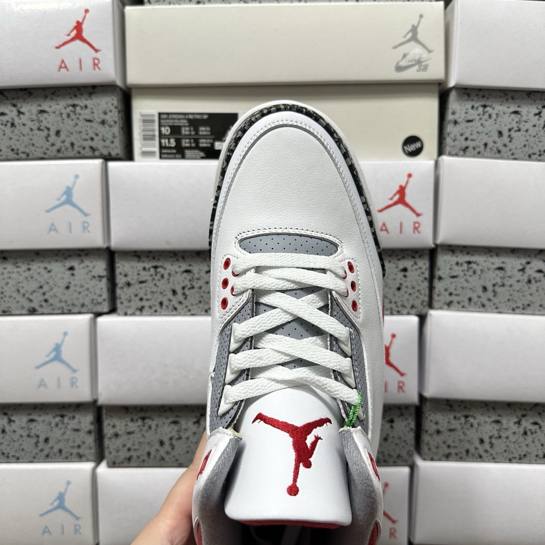 Air Jordan 3 Fire Red