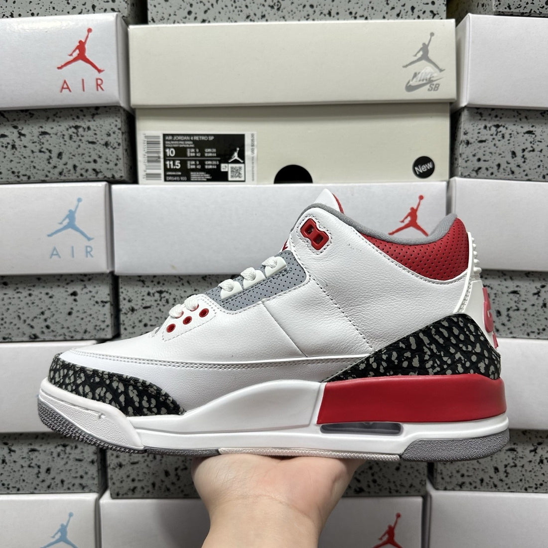 Air Jordan 3 Fire Red